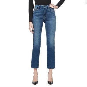 Good American good curve high rise straight jean 2
